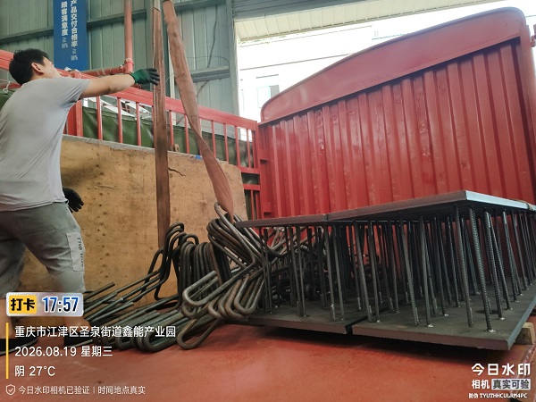 品质履约践初心！西城蓬业中铁建工定制预埋件顺利发货交付