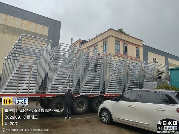 匠心定制赋能仓储升级 西城蓬业批量定制巧固架整装发车交付